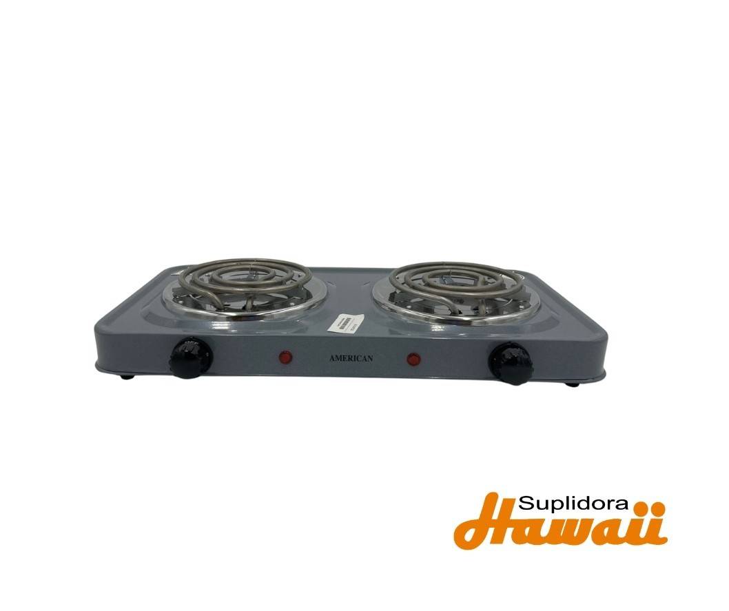 ESTUFA ELECTRICA AMERICAN 2H BO-2 GRIS
