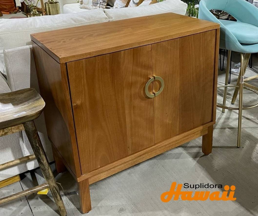 CREDENZA NATURAL 2PUERTAS 36 PM