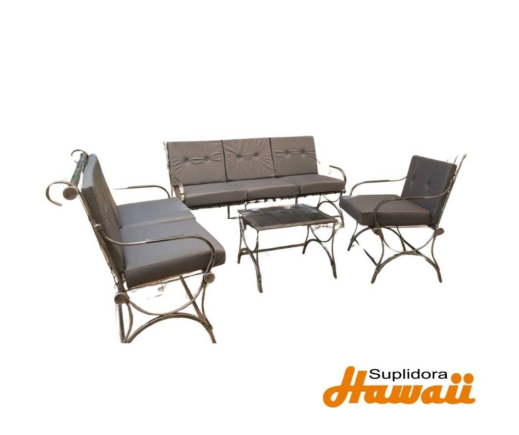 JUEGO TERRAZA KING S2 S3 1B 1M TAPIZGRIS
