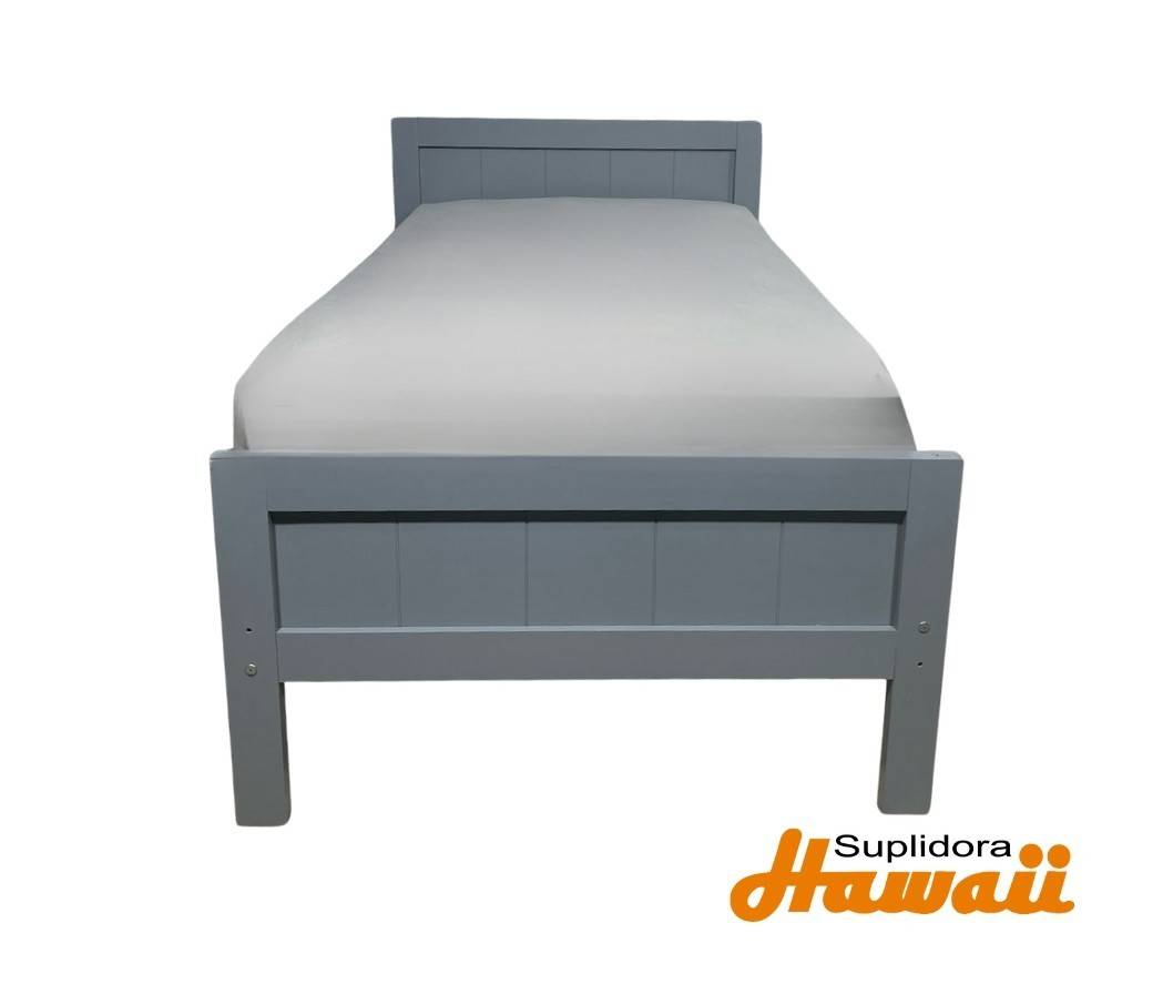 CAMA TWIN 902100-KD GRIS 902100G