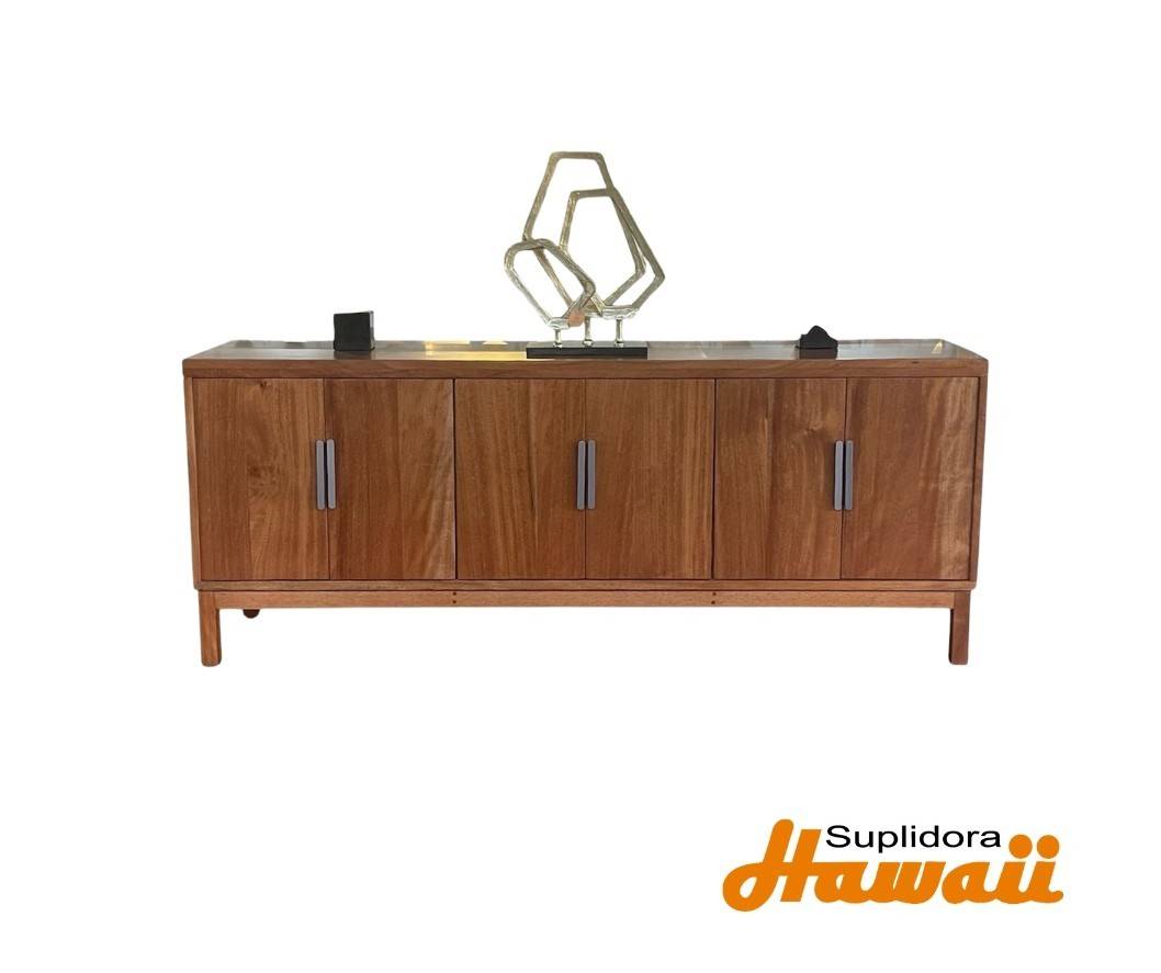 CREDENZA NOEMY MADERA NATURAL 84 PM