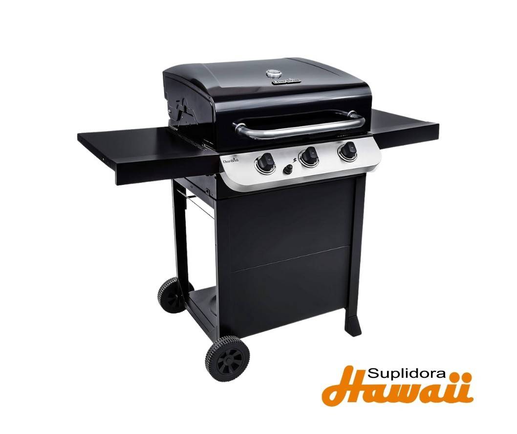 BARBECUE CHAR-BROIL 468403119 GAS UNI 310B NEGRO 25000BTU