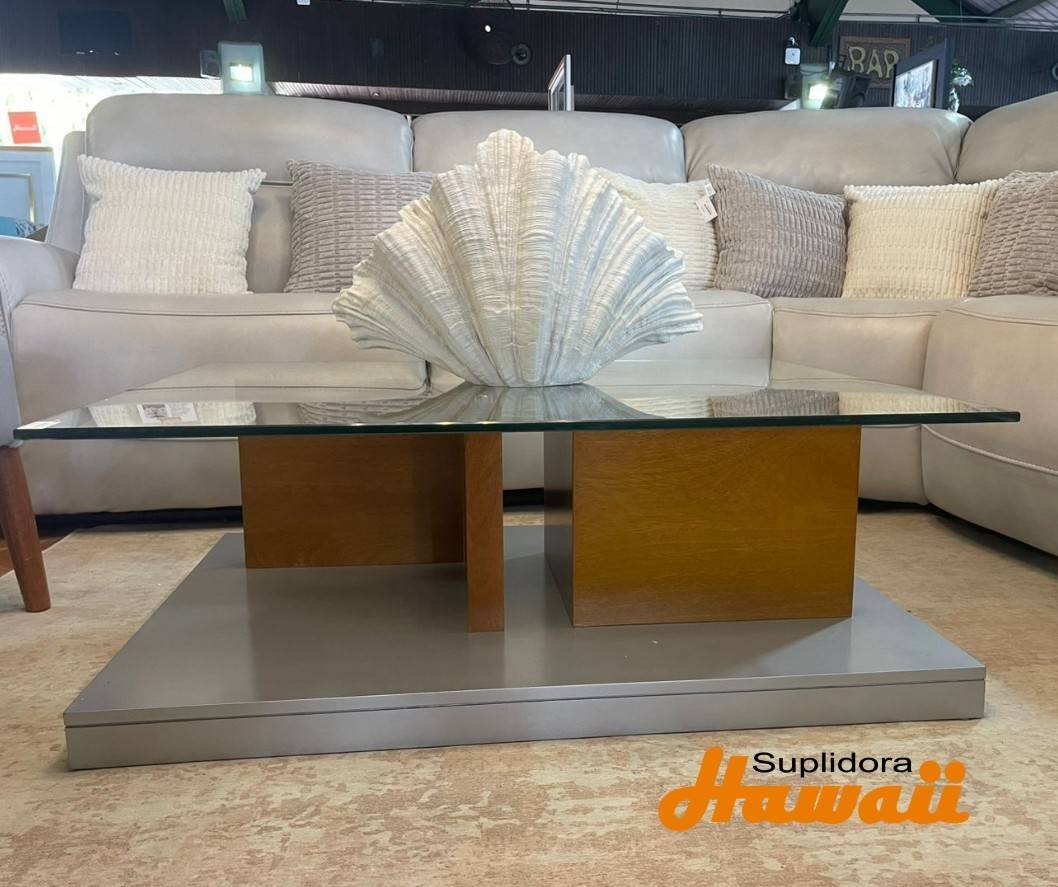 MESA DE CENTRO ANAY GRIS CNATURAL