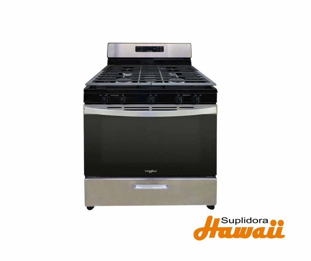 ESTUFA WHIRLPOOL 30 LWF7700S 5Q ACERO CHORNO