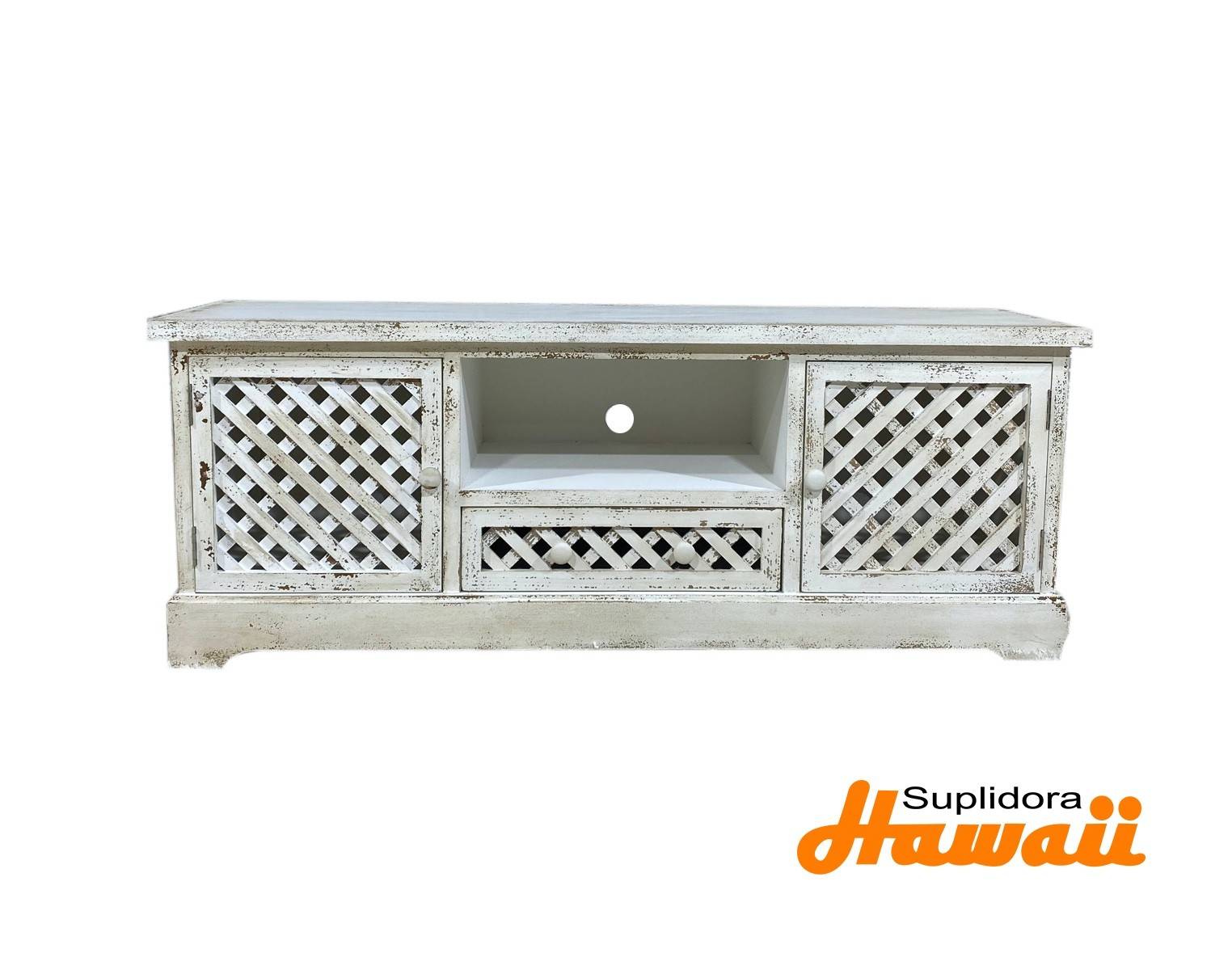 CREDENZA 2PUERTAS 1GAVETA HHA49 140X40X54