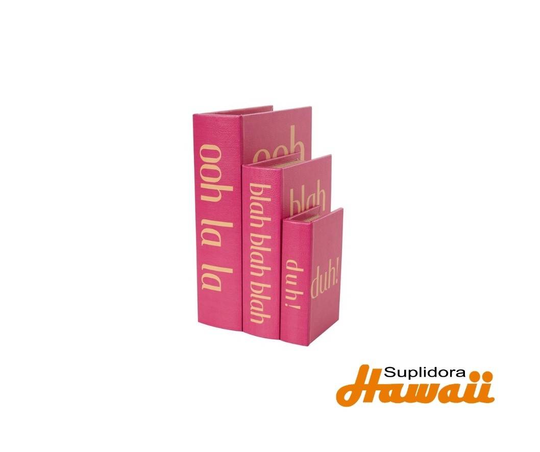 LIBROS DECORATIVOS S3 aROJO CON 47150 DETALLES DORADOS 11 8 6H