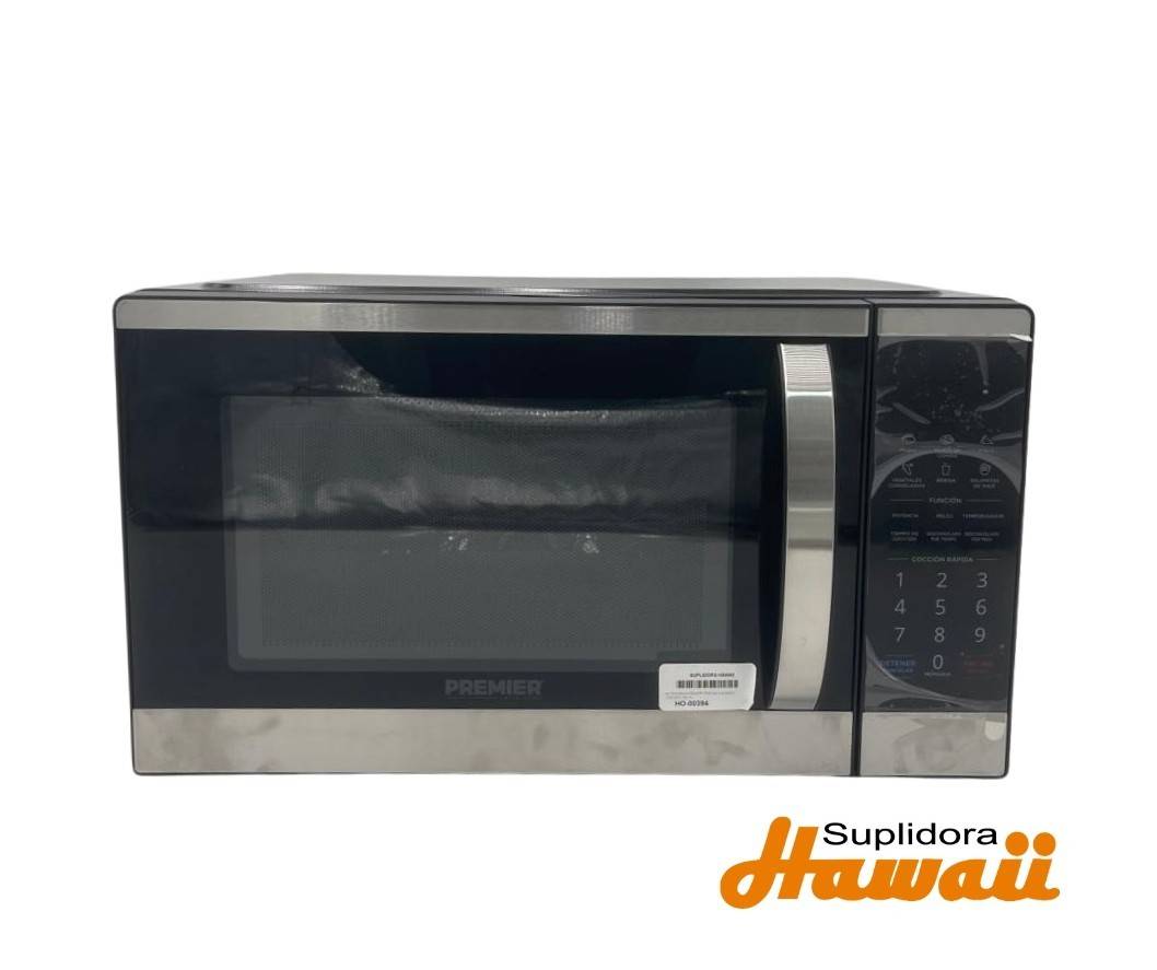 MICROONDA PREMIER PR25-04 PLATEADO CNEGRO 25LTS