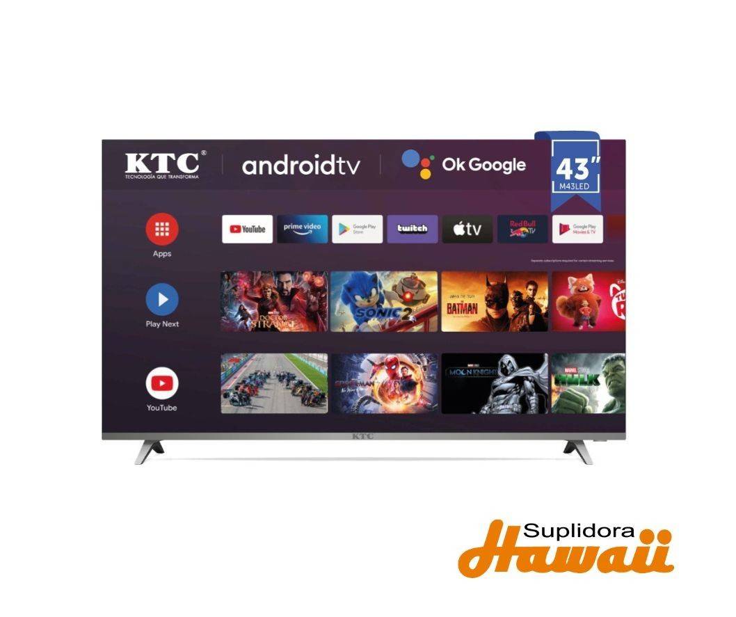 TELEVISOR KTC 43 D-LED SMART 43GSA