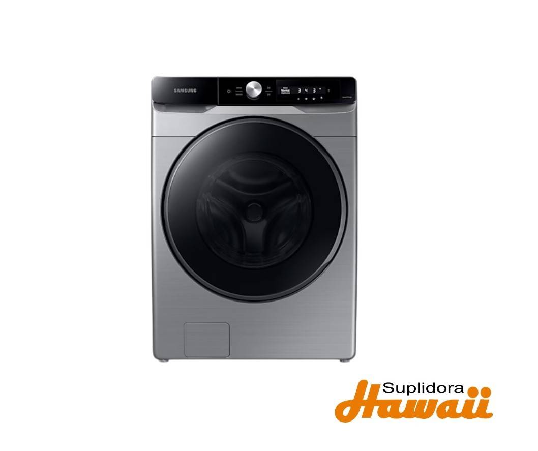 LAVADORA SAMSUNG WF22C6400APAP CARGA FRONTAL 48LBS GRIS