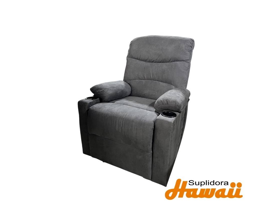 SILLON REC MECEDORA SUEDE GREY 05-10-56