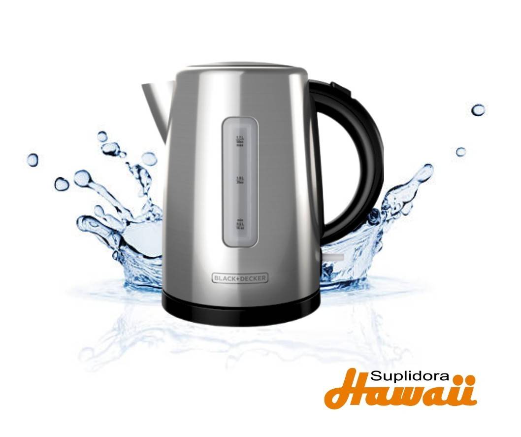 HERVIDOR BLACKDECKER KE2000SD 17L INOX 1500W