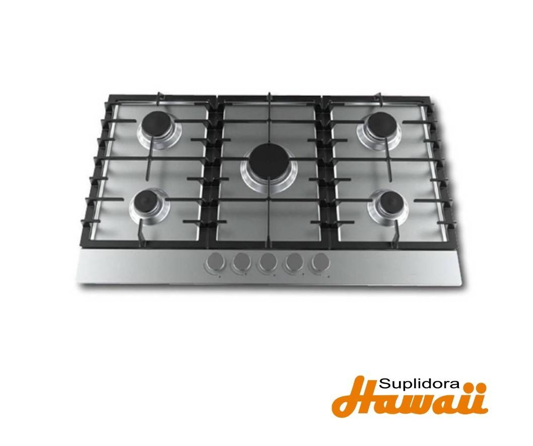 ESTUFA INLEC EMPOTRABLE 5H H888-5Z ACERO INOX