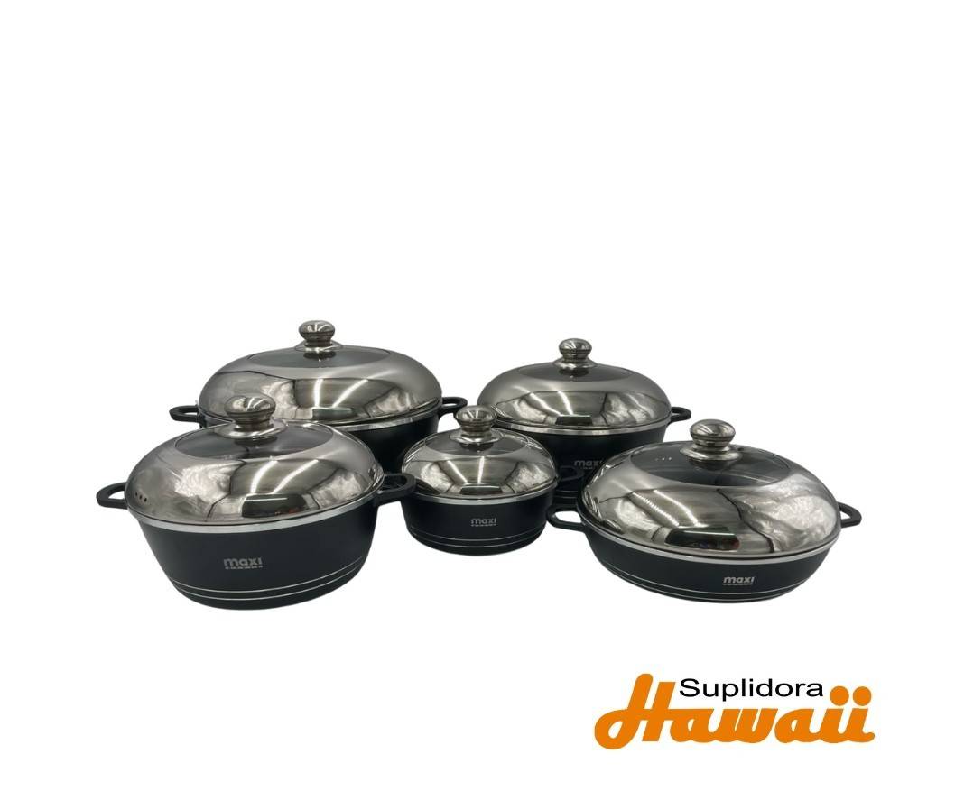 OLLAS MAXI ALUMINIO NEGRO MA3-S2 10PZ 1921232628 TMETAL