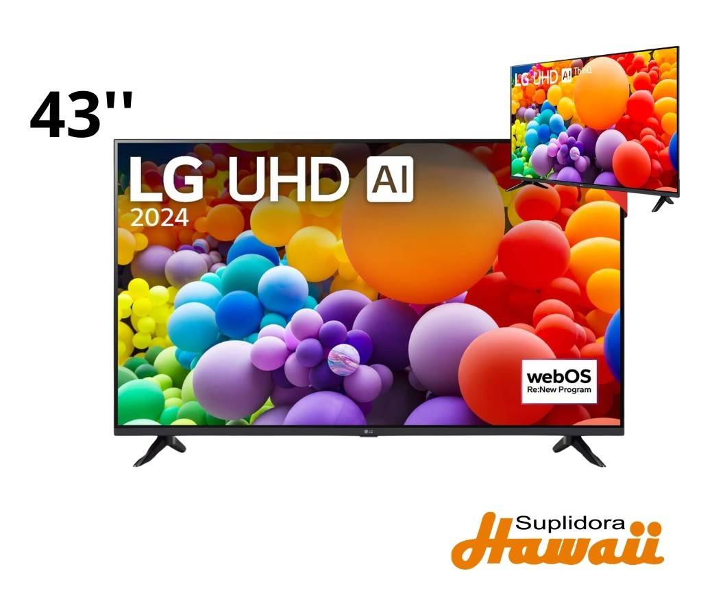 TELEVISOR LG 43 SMART 4K UT73