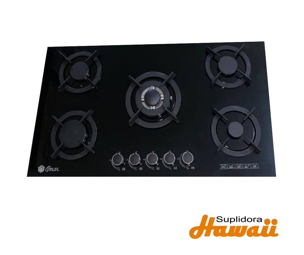 ESTUFA INLEC EMPOTRABLE 34 5H HB-59035 NEGRA