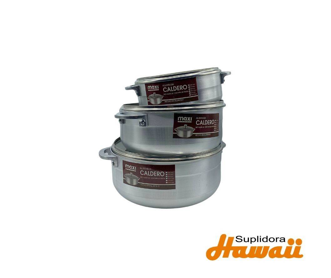 SET DCALDEROS MAXI SILVER MA03-2026SL3PZS 20-24-26