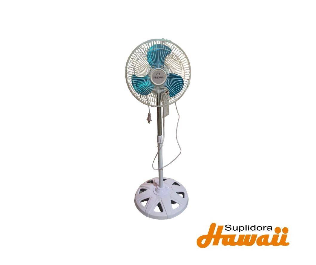 ABANICO PREMIUM 10 PRE20-1 DE PEDESTAL BLANCO