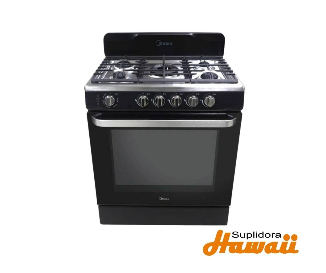 ESTUFA MIDEA 30 30SMG5G062B AC A GAS NEGRA