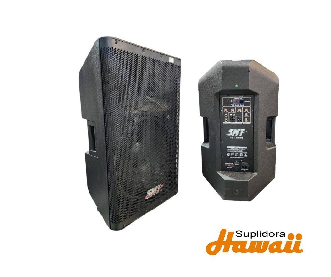 BOCINA SMT 15 AMP SMT-PRO15 NEGRA 