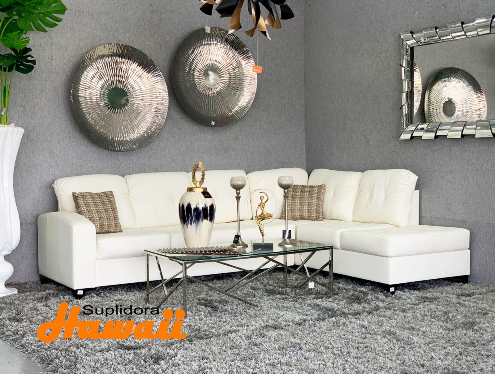 MUEBLE BURGOS L BLANCO VBL-L V-BL-P2 2PZS